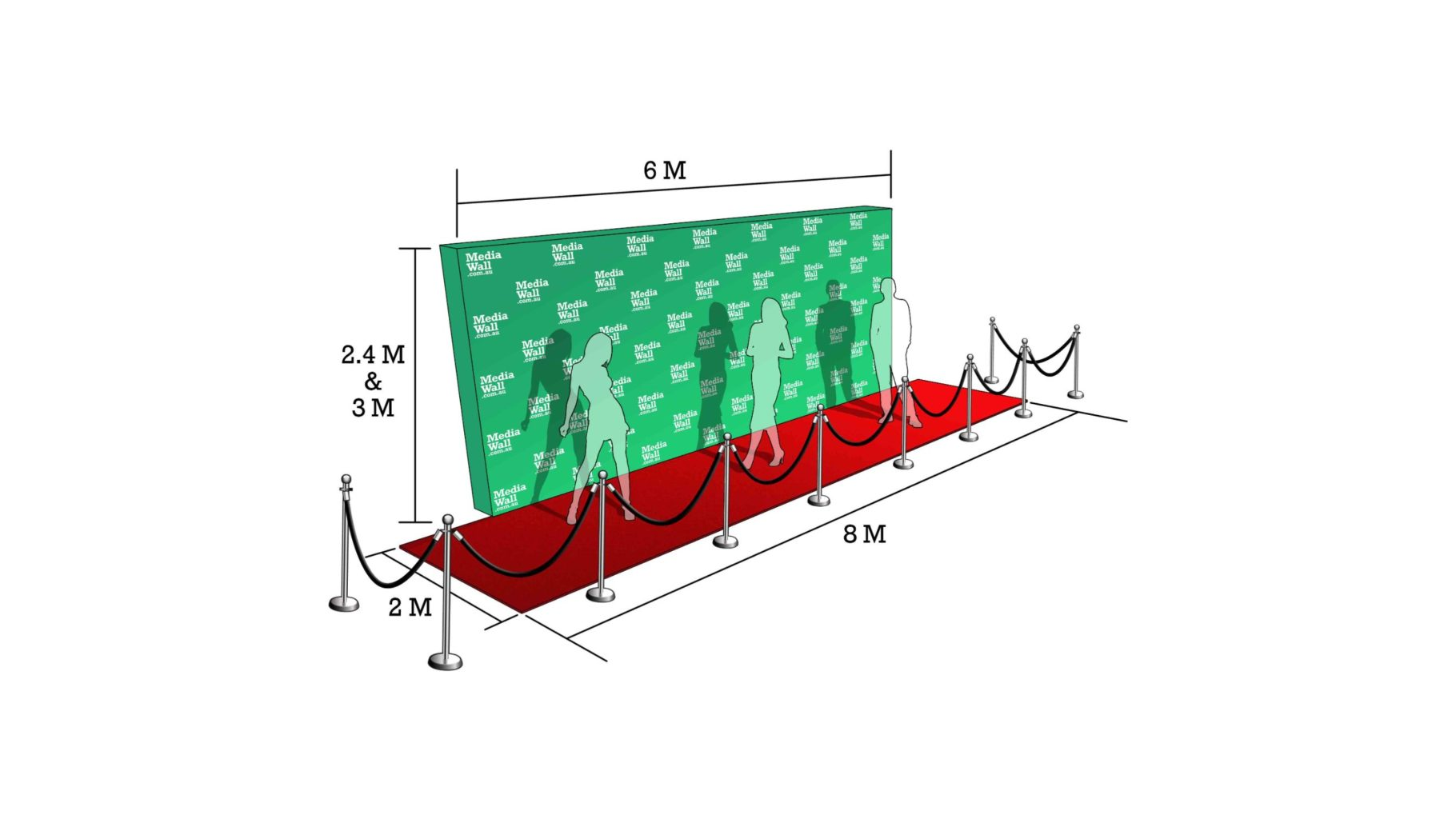 VIP Package (6m wide)